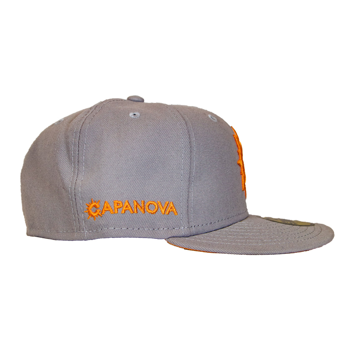 New Era Capanova Capsule 59FIFTY Fitted - Gray/Orange