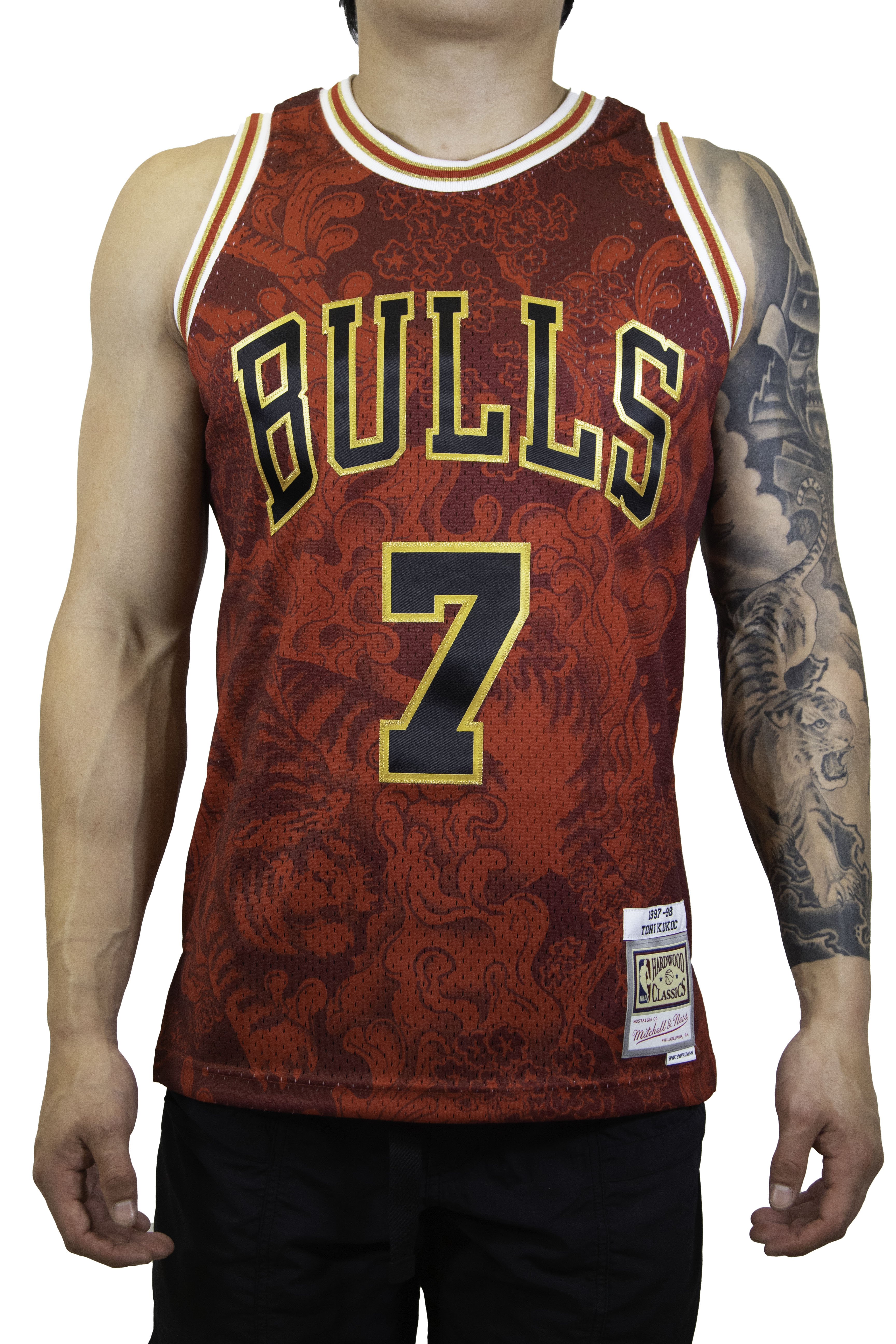 Mitchell & Ness Pippen Chicago Bulls Chinese New Year Basketball