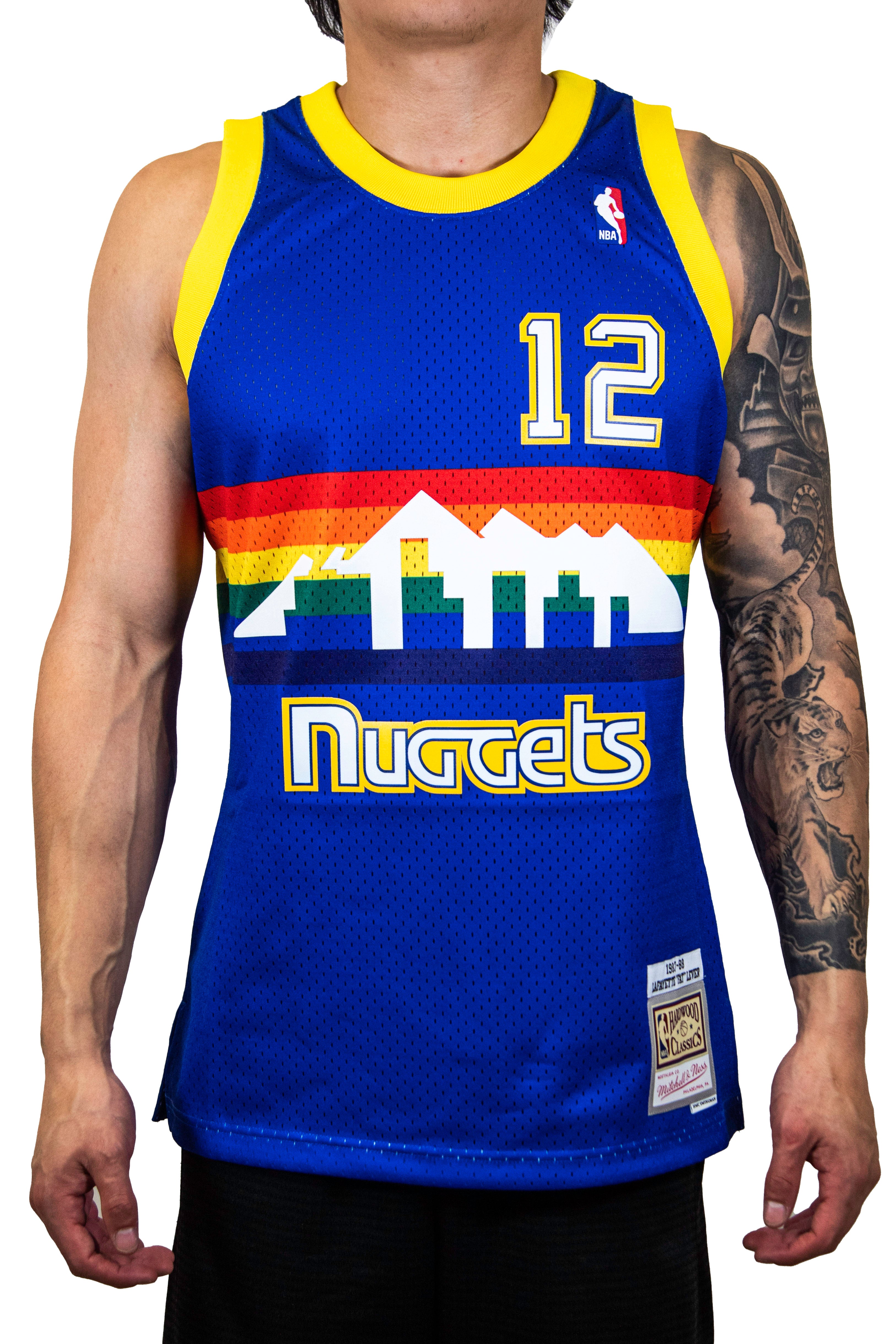 Mitchell & Ness NBA Denver Nuggets Jersey (Lafayette Lever) 2x
