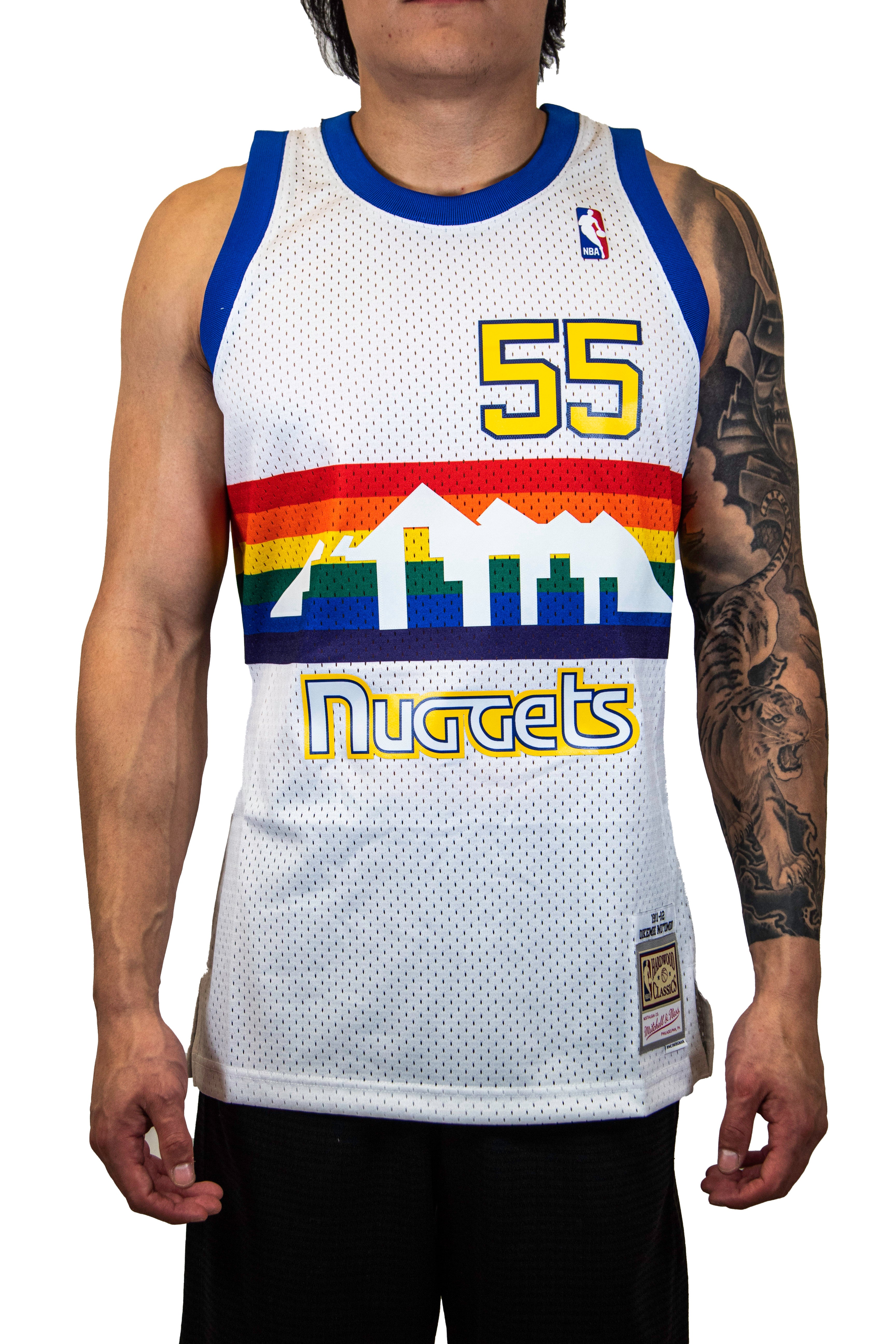 denver nuggets mitchell and ness jersey