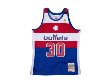 Mitchell & Ness: Hardwood Classic Washington Bullets Jersey- (Ben Wallace)