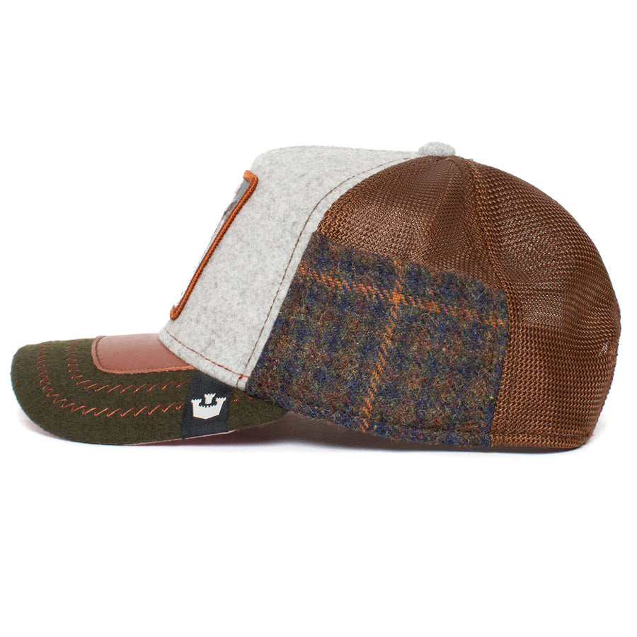 Goorin Bros Cum Laude Men Trucker Hat Grey main image 0