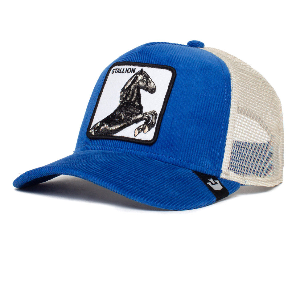 Goorin Bros Sly Stallione Trucker Snapback - Royal