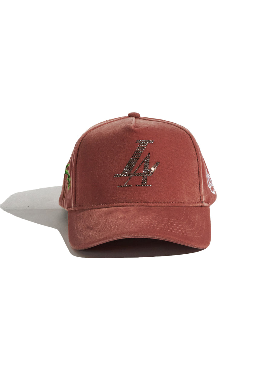 Reference LA Paradise Snapback - Pink Velour