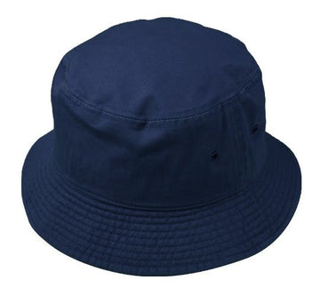 Plain Bucket Hat - Navy Blue