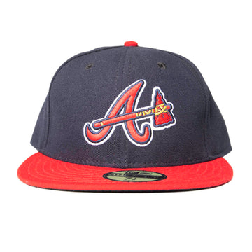 New Era Atlanta Braves 59Fifty 2Tone Fitted - Navy/Red