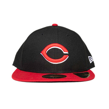 New Era Cincinnati Reds 2Tone Low Profile 59Fifty Fitted - Black/Red