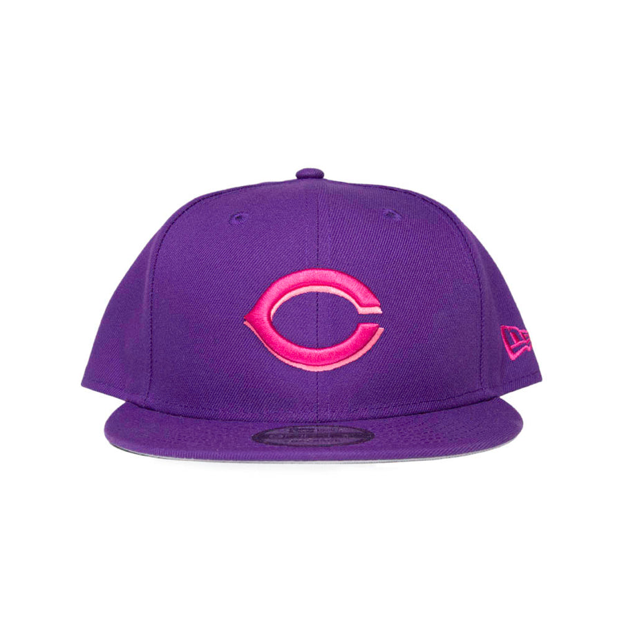 New Era Cincinnati Reds 9Fifty Snapback - Purple / Pink