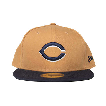 New Era Cincinnati Reds 2Tone 59Fifty Fitted - Wheat/Navy
