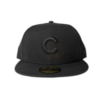 New Era Chicago Cubs 59Fifty Fitted - All Black