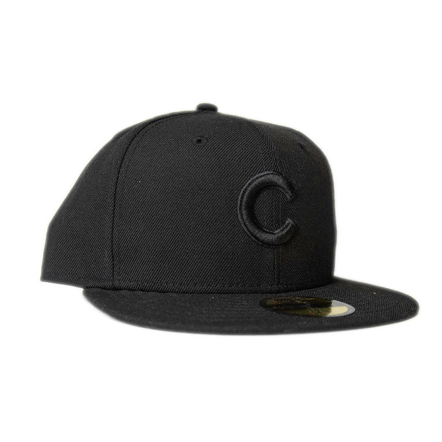 New Era Chicago Cubs 59Fifty Fitted - All Black