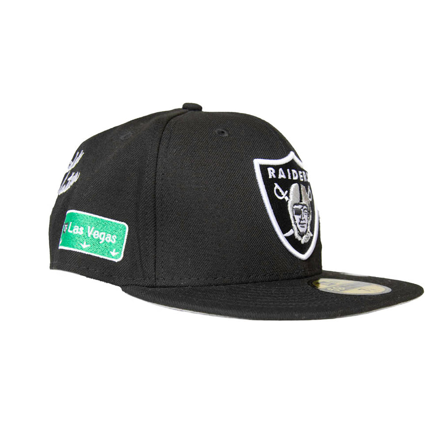 New Era Las Vegas Raiders Cactus Patch 59Fifty Fitted - Black