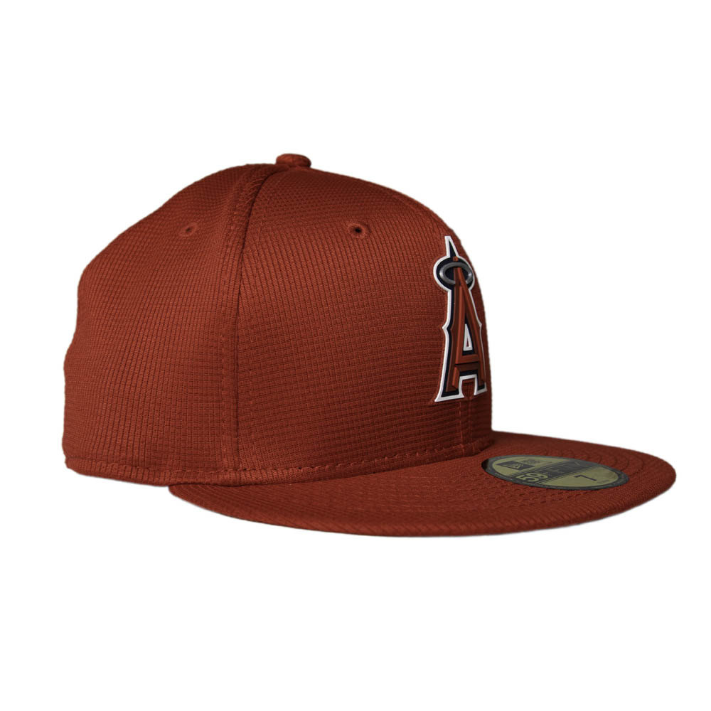 New Era California Angels 59Fifty Mesh Fitted - Red