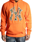 New Era New York Yankees Hoodie - Orange/Camo
