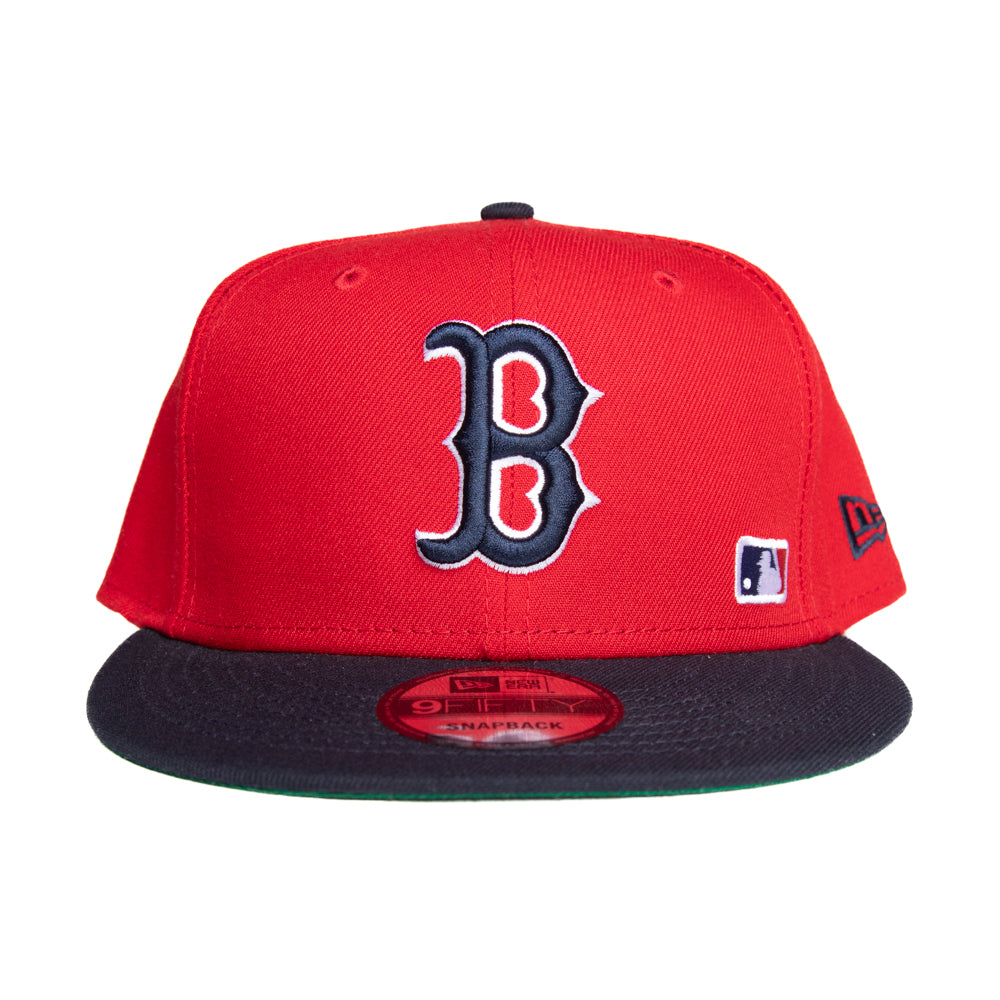 New Era Boston Red Sox (Black Arch)Two Tone 9Fifty Snapback