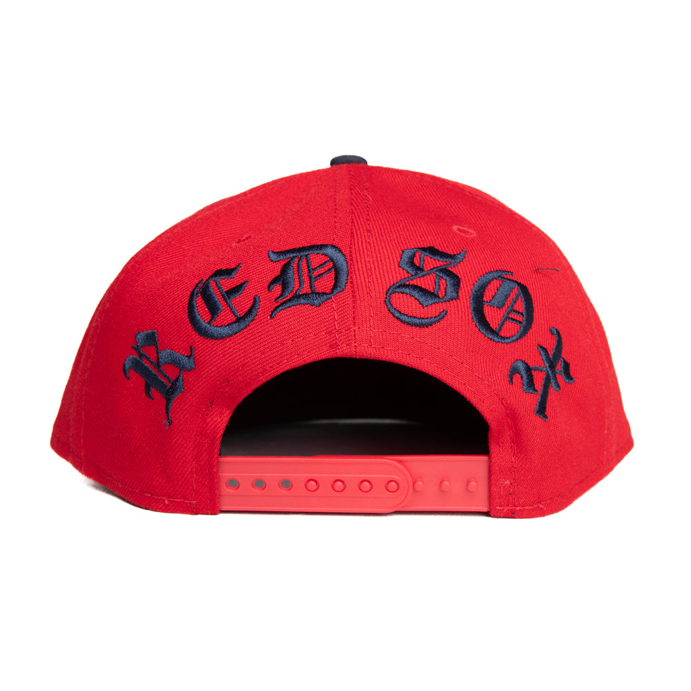 New Era Boston Red Sox (Black Arch)Two Tone 9Fifty Snapback