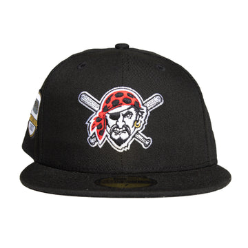 New Era Pittsburgh Pirates 59Fifty Fitted - Black / Pirates Mascot / City Side Patch