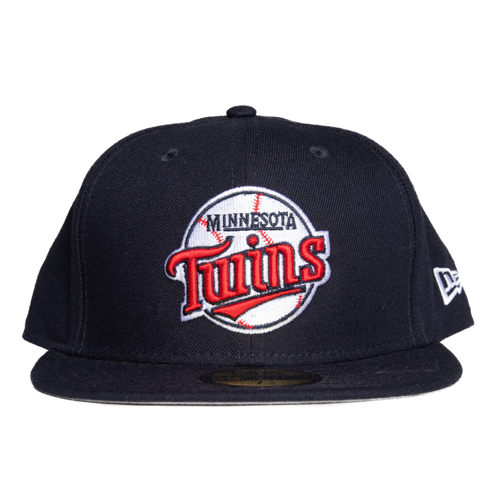 New Era Minnesota Twins 59Fifty Fitted - Navy/Twins Script