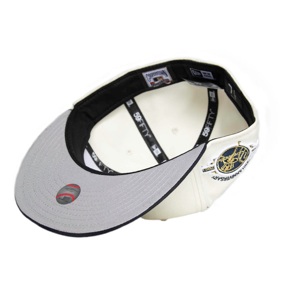 New Era New York Yankees 59Fifty Fitted - Chrome White Traditional Tuesday