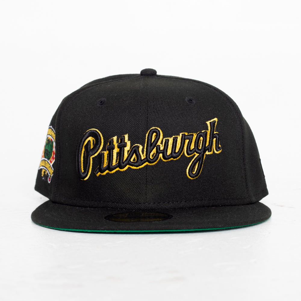 New Era 59Fifty Fitted Cap: Pittsburgh Pirates [Shadow Script] – Capanova