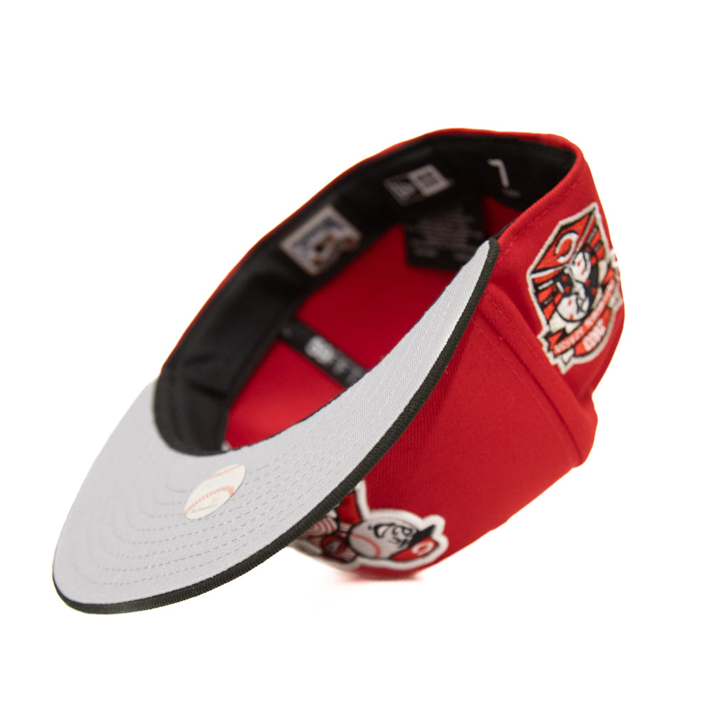 New Era 59Fifty Fitted Cap: Cincinnati Reds [2-Tone Redleg]