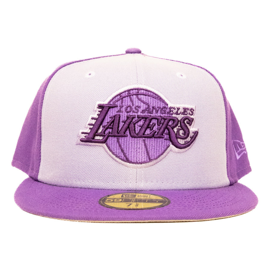 New Era Los Angeles Lakers "Tri Tone" 59Fifty Fitted - Purple