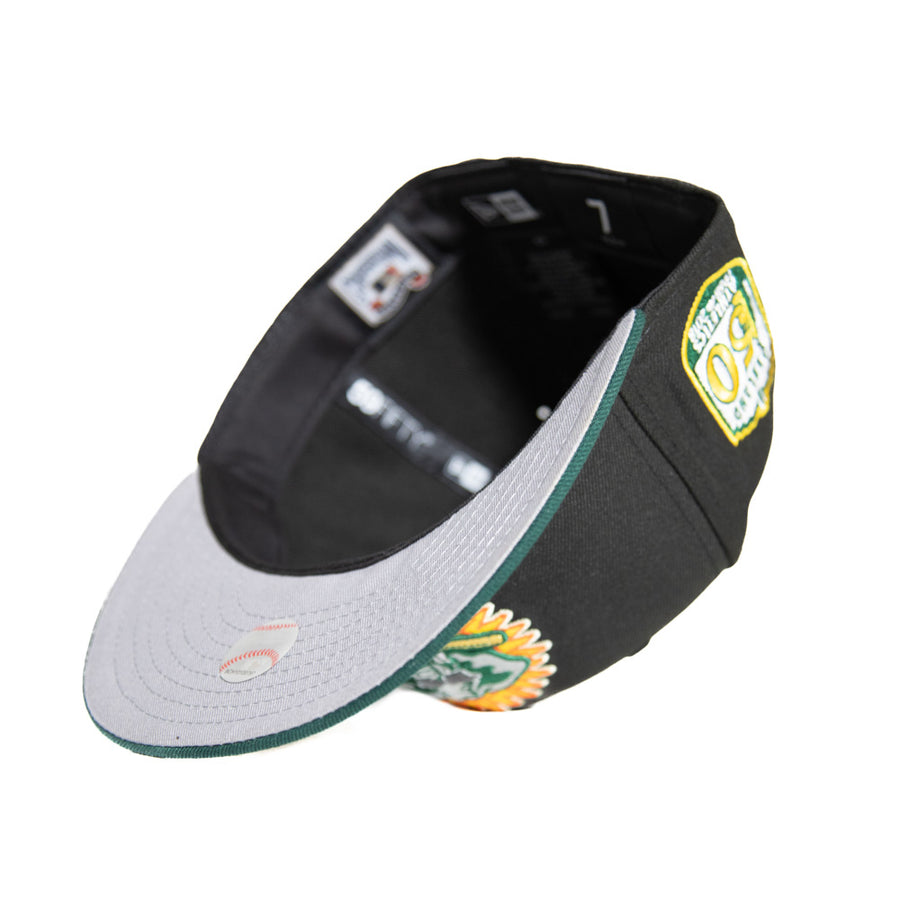 New Era Oakland Athletics 59Fifty Fitted - Black/Green