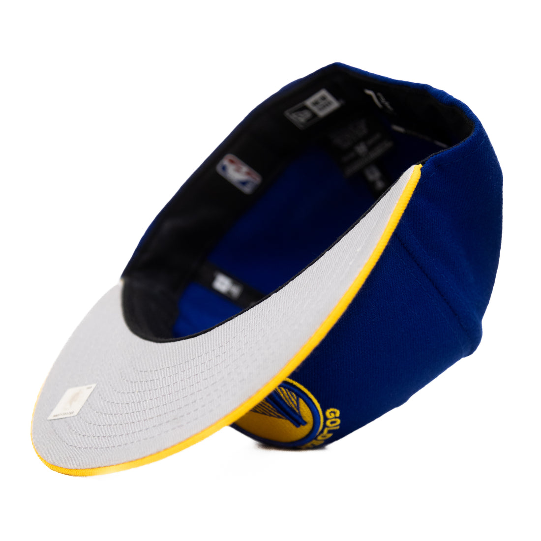 New Era 59Fifty Fitted Cap: Golden State Warriors Vintage [Blue & Yellow]