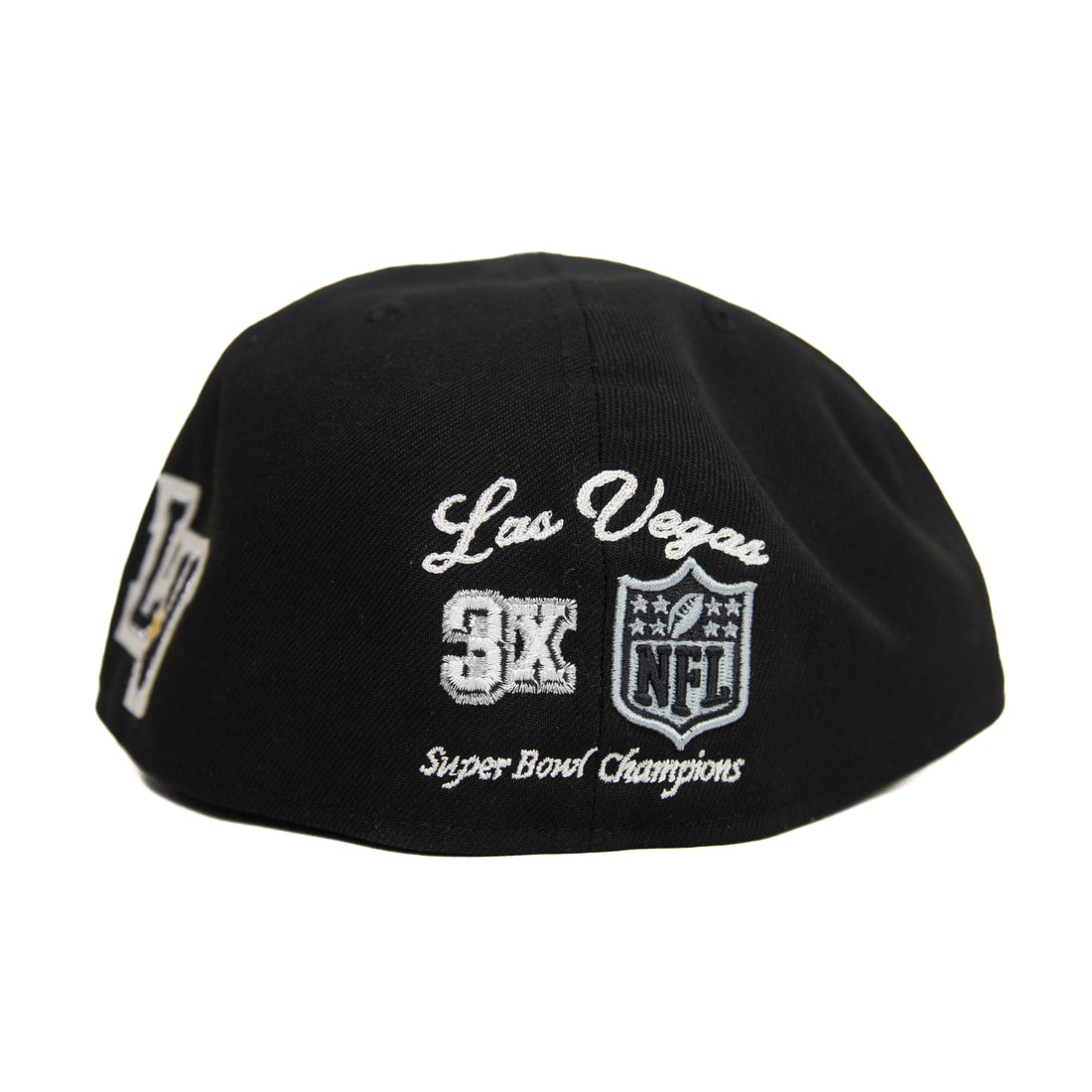 New Era 59Fifty Fitted Cap: Las Vegas Raiders [Letterman]
