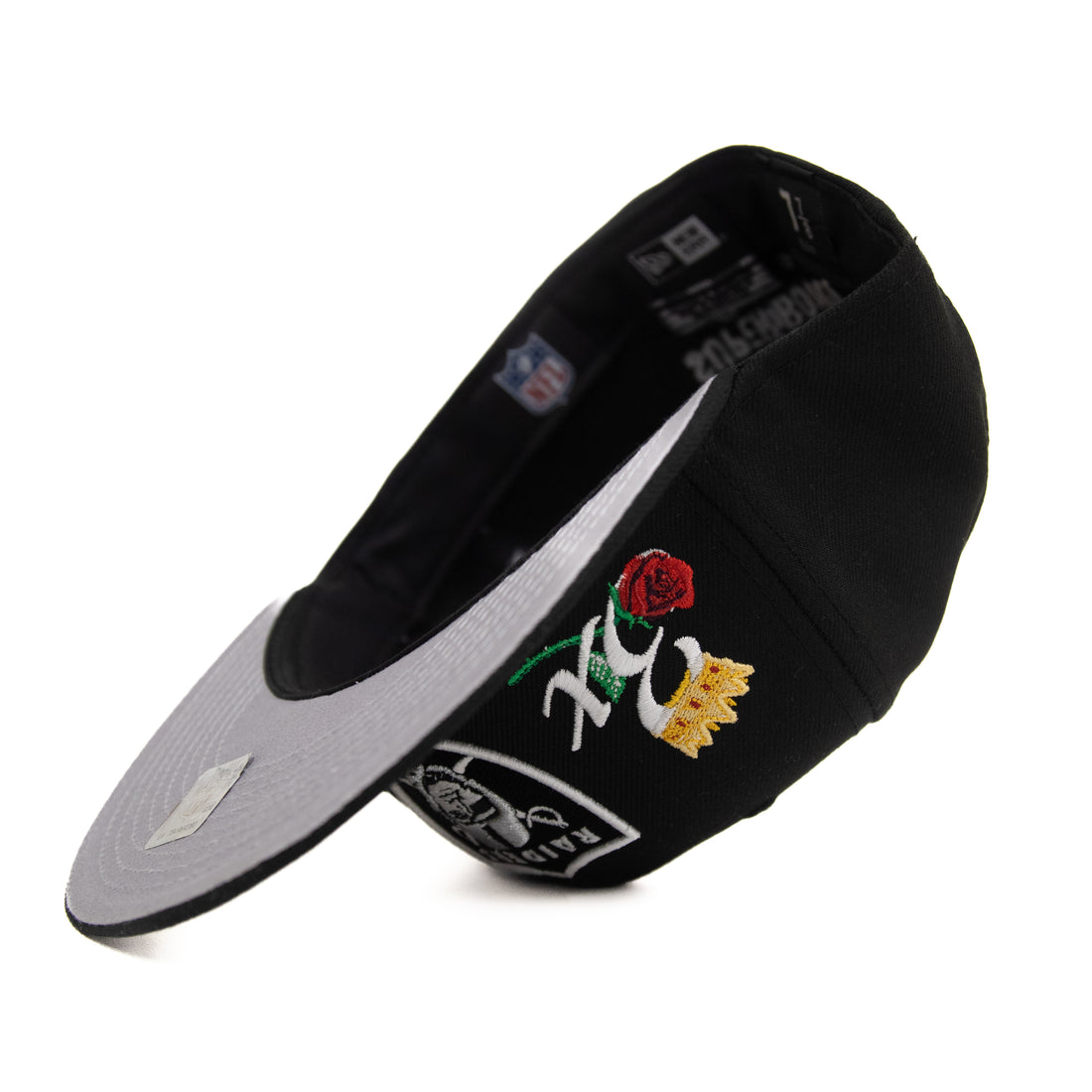 New Era 59Fifty Fitted Cap: Las Vegas Raiders [Crown Champs]