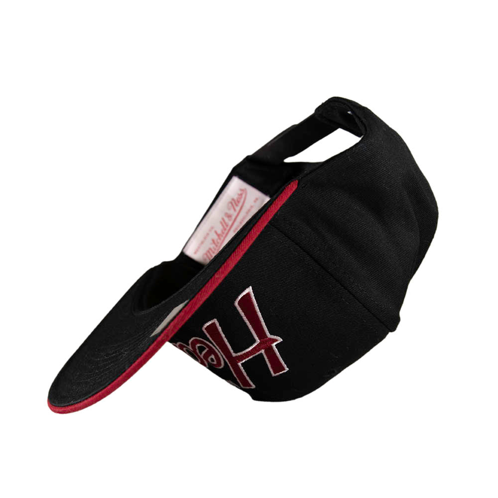 Mitchell & Ness Miami Heat Script 2Tone Snapback - Black/Red