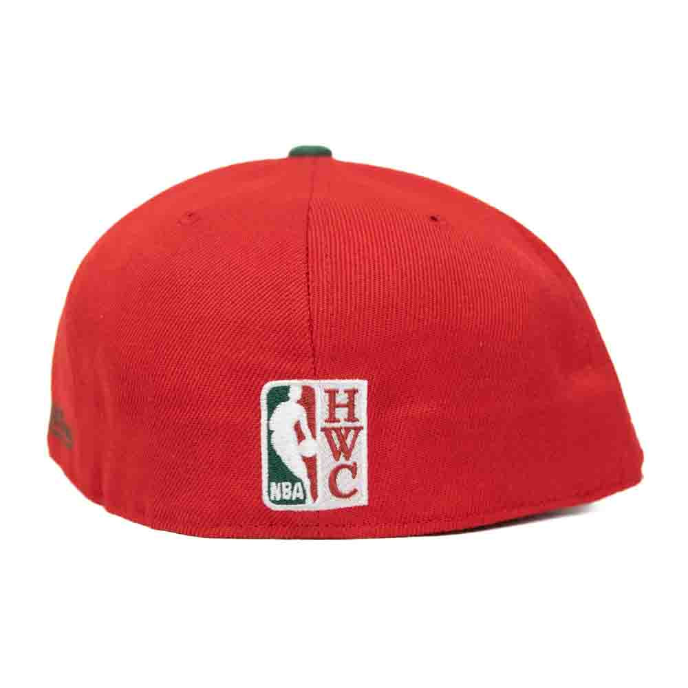 Mitchell & Ness Fitted Cap: Seattle SuperSonics [Team Side HWC]
