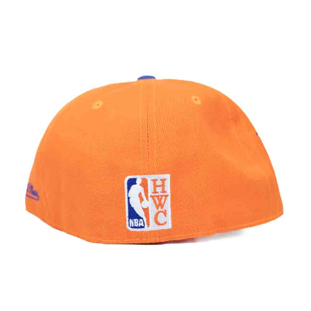 Mitchell & Ness Fitted Cap: New York Knicks [Team Side HWC]