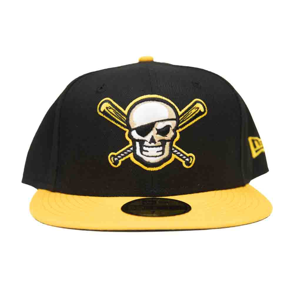 New Era 59Fifty Fitted Cap: Bradenton Marauders [Black and Yellow]