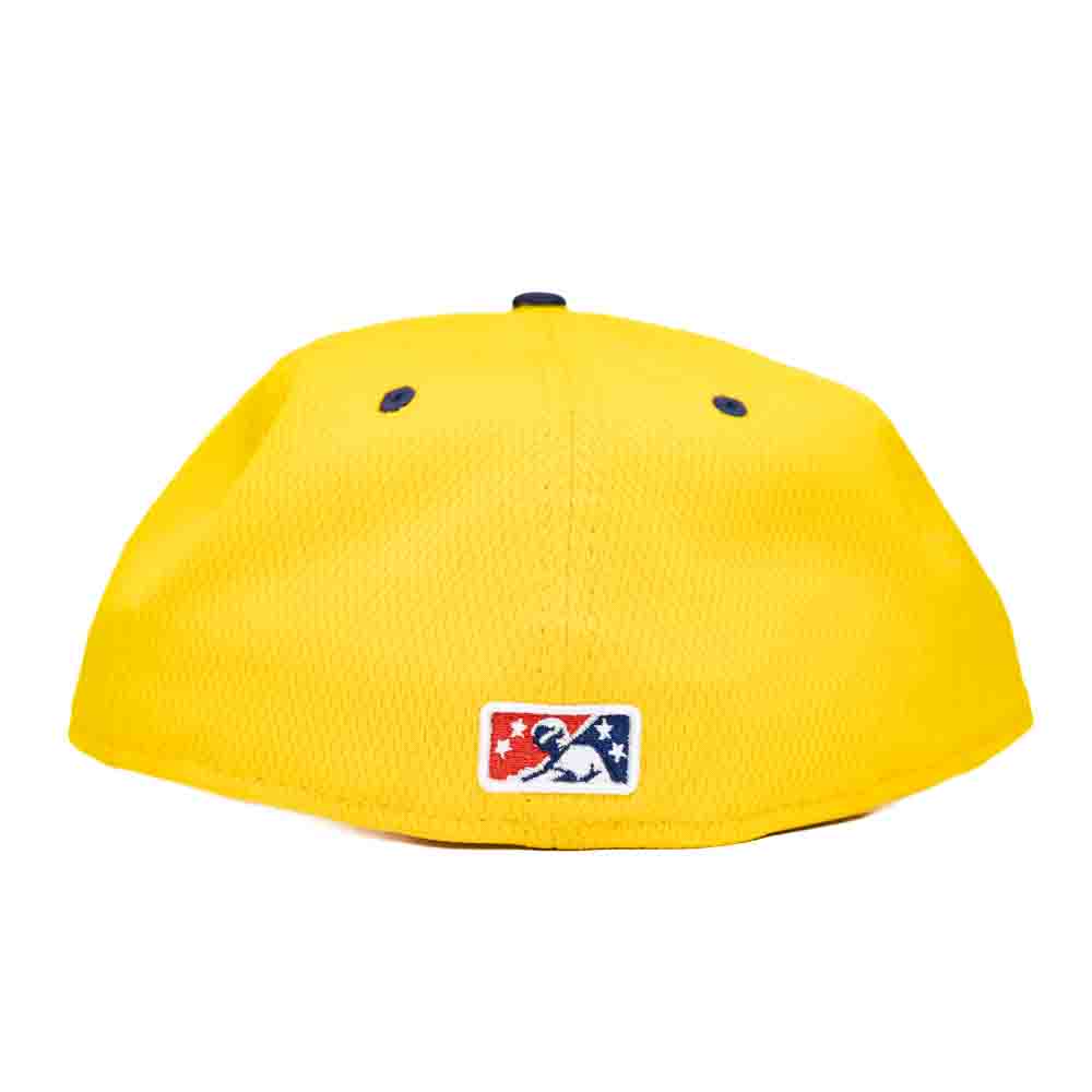 New Era 59Fifty Fitted Cap: Jersey Shore BlueClaws [Yellow & Navy]