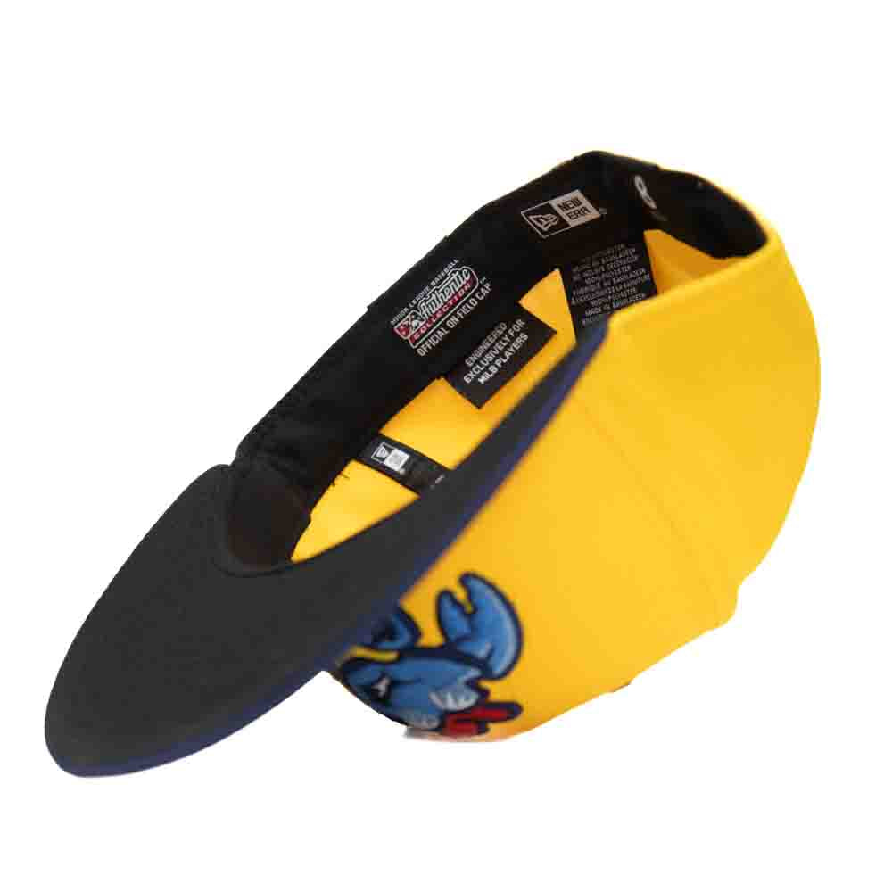 New Era 59Fifty Fitted Cap: Jersey Shore BlueClaws [Yellow & Navy]