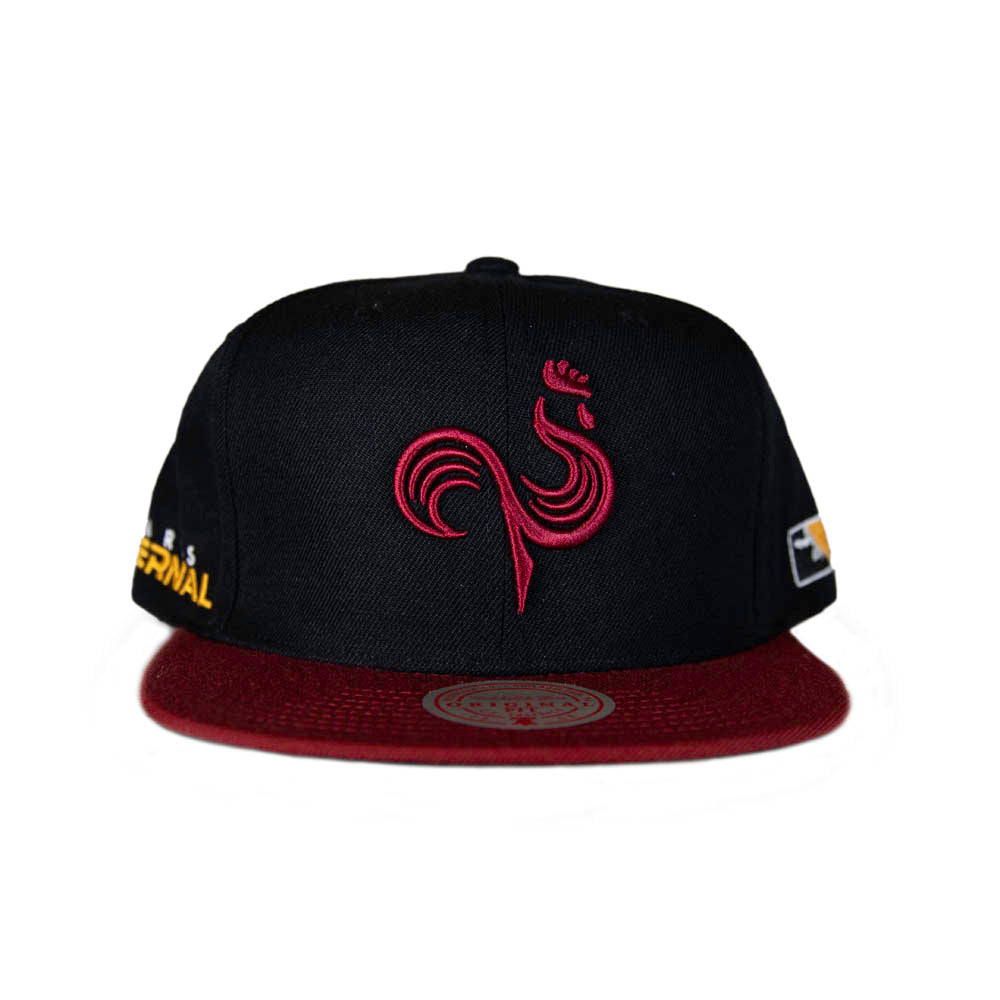 Mitchell & Ness Paris Eternal Snapback - Black/Red