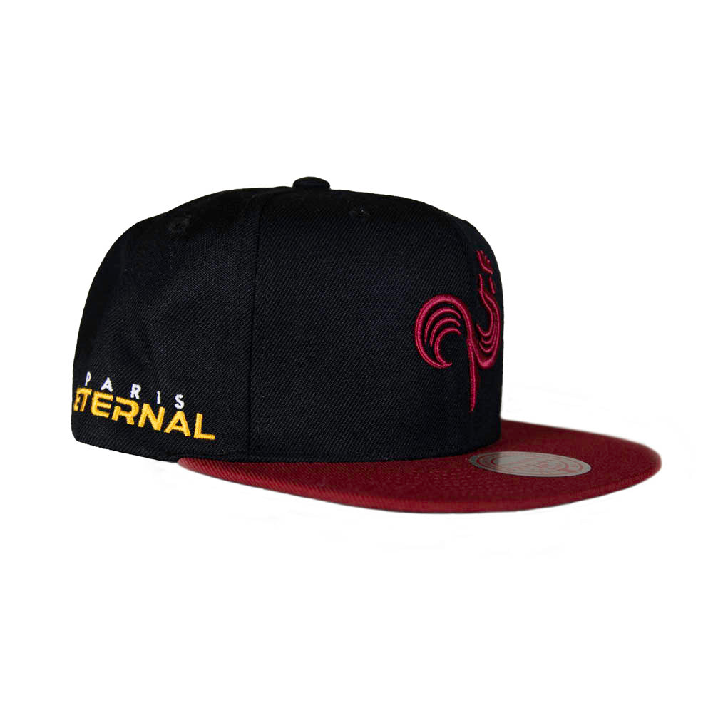 Mitchell & Ness Paris Eternal Snapback - Black/Red