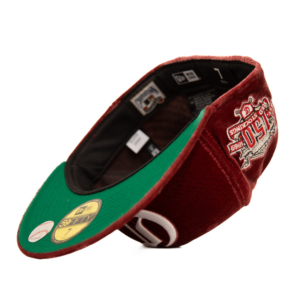 New Era 59Fifty Fitted Cap: Cincinnati Reds [Velvet Duo Pack]