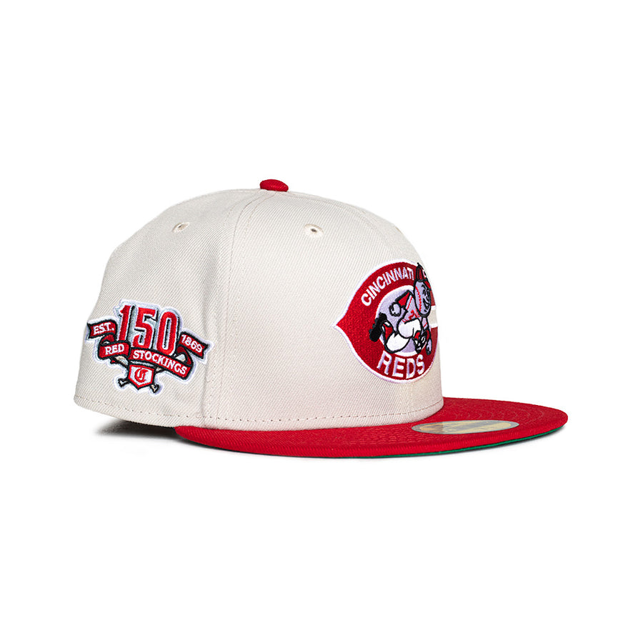 New Era Cincinnati Reds 59Fifty Fitted - Stone