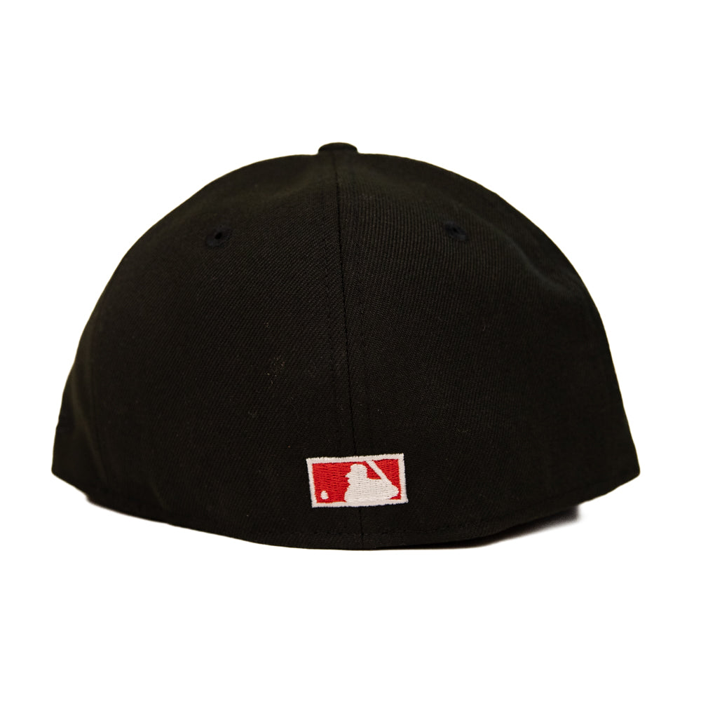 New Era 59Fifty Fitted Cap: Cincinnati Reds [Black Redleg]
