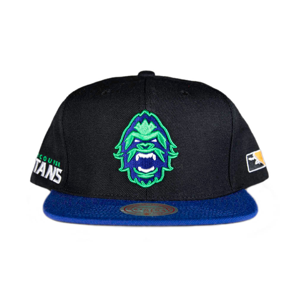 Mitchell & Ness Vancouver Titans Snapback - Black/Blue