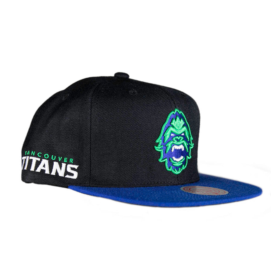 Mitchell & Ness Vancouver Titans Snapback - Black/Blue