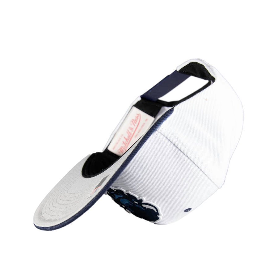 Mitchell & Ness Howard Bison Snapback - White/Navy