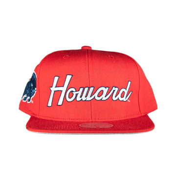 Mitchell & Ness Howard Bison Snapback - Red