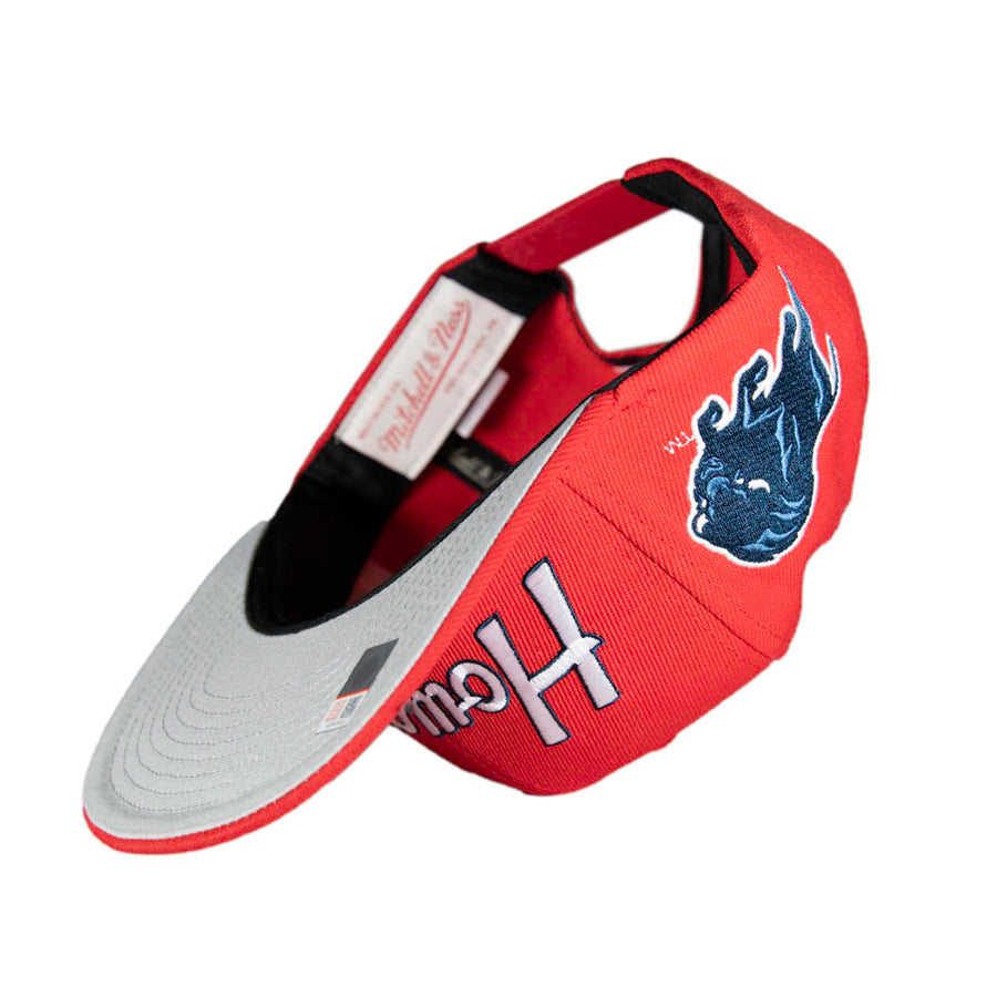 Mitchell & Ness Howard Bison Snapback - Red