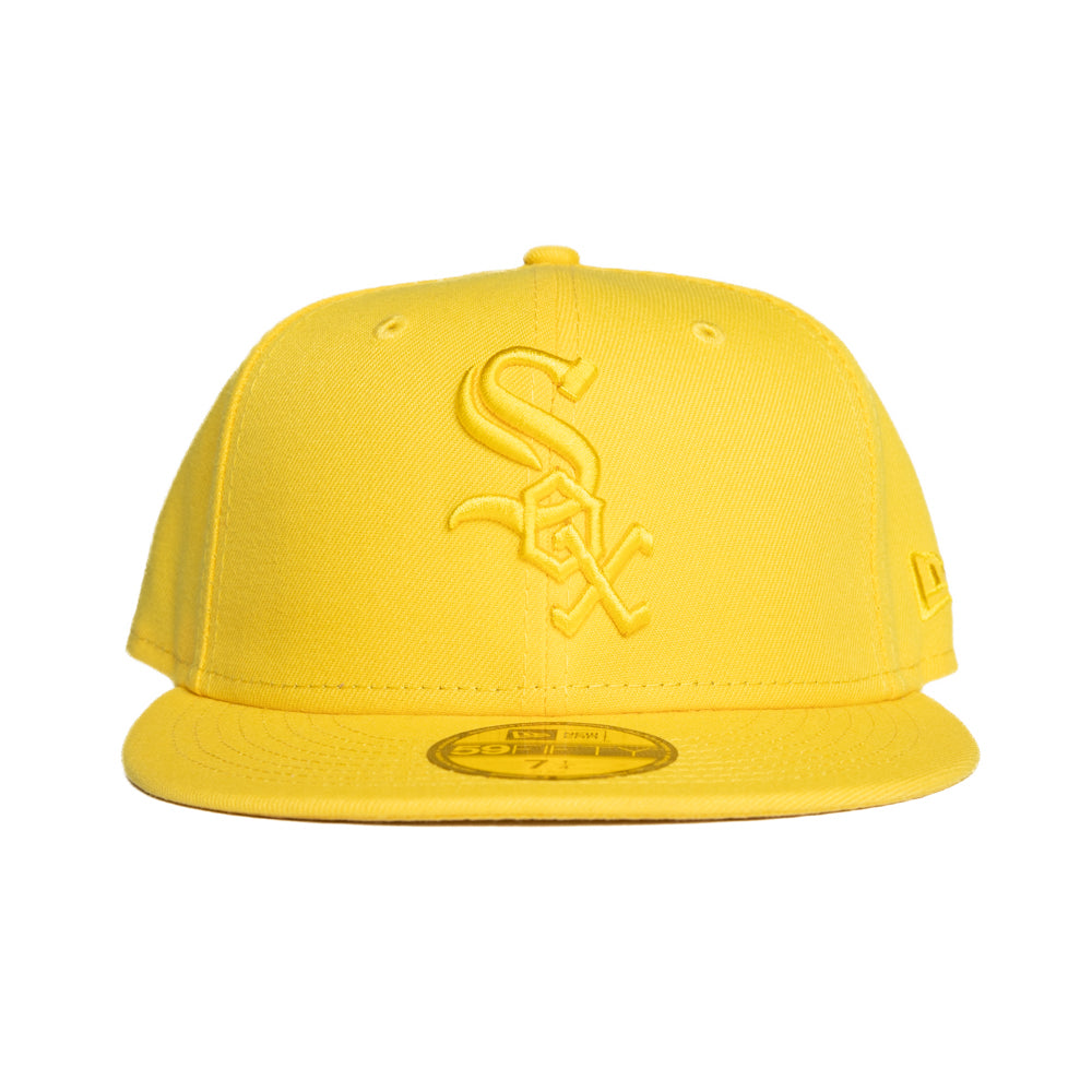 New Era 59Fifty Fitted Cap: Chicago White Sox [Yellow-Tonal]