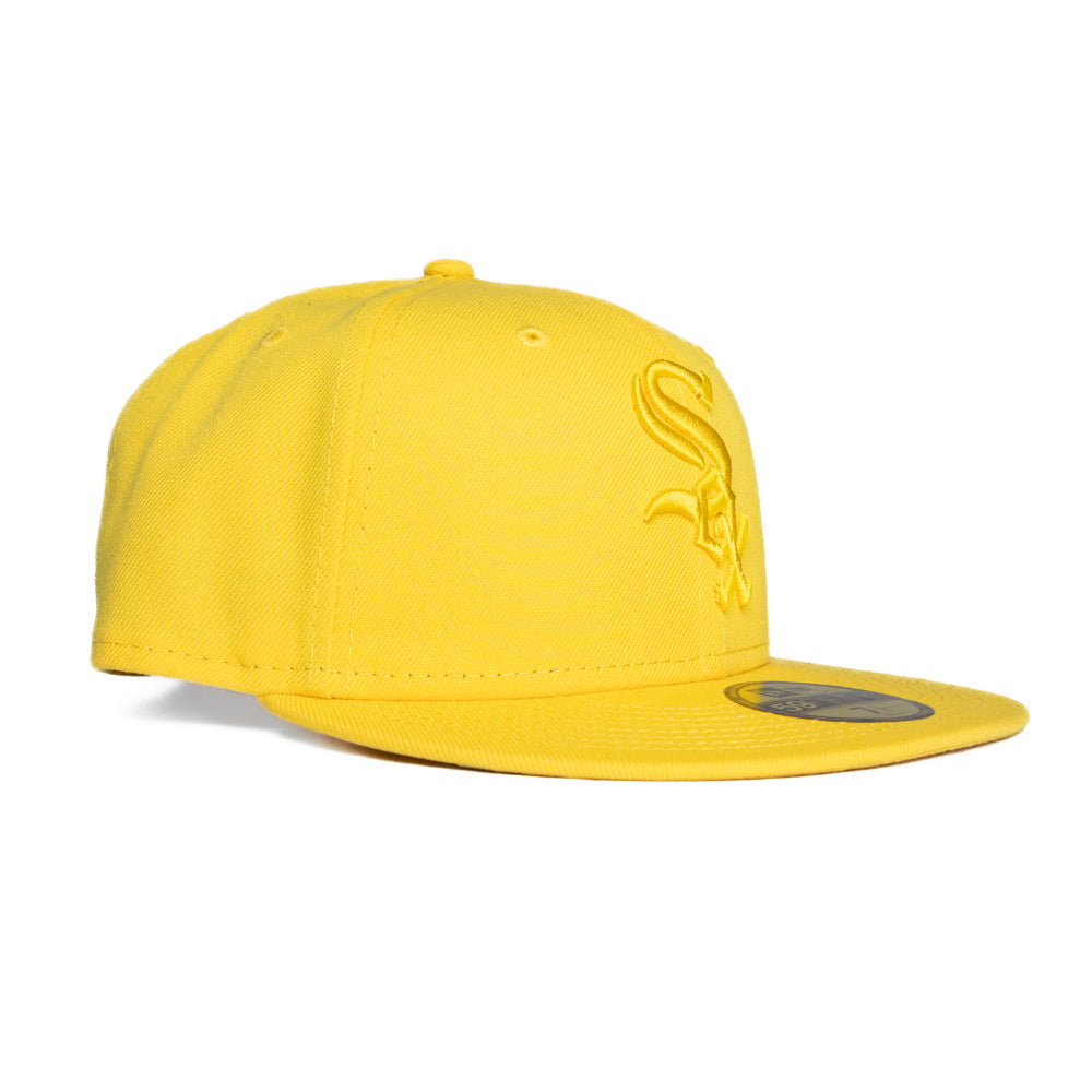 New Era 59Fifty Fitted Cap: Chicago White Sox [Yellow-Tonal]