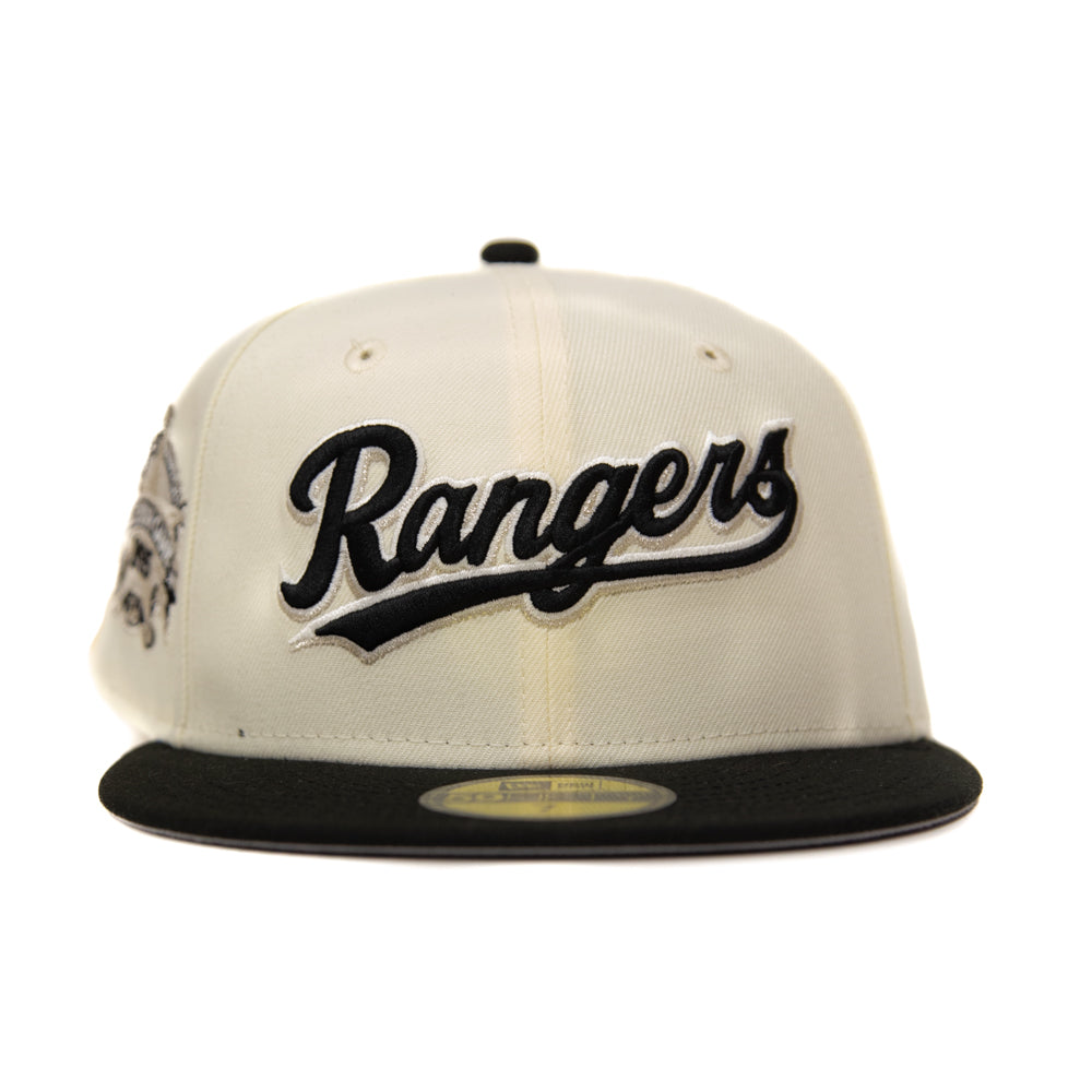 New Era Texas Rangers 59Fifty Fitted - DUO RANGER "CREAM/BLACK"