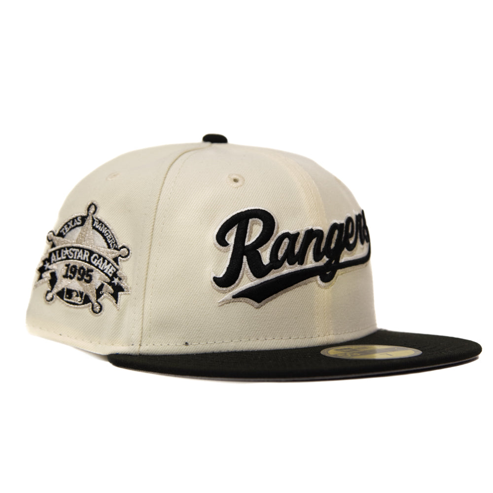 New Era Texas Rangers 59Fifty Fitted - DUO RANGER "CREAM/BLACK"